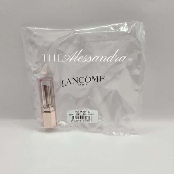 Lancôme Lip Idôle Squalane Butterglow Hydrating Lip Balm Pink New Sealed Mini Sz - Picture 1 of 16